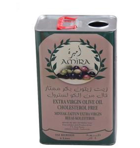 China Empty 0.1L-5L Metal Rectangular Tin Cans For Olive Oil wholesale