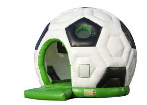 China Outdoor Activities Inflatable Football Bounce House , Small Bounce House Rental wholesale