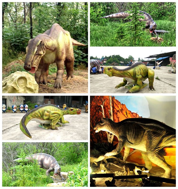 Attractive Animatronic Spinosaurus Amusement Park Display Life Size