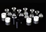 Commercial Lens LED Flood Light 9.6x6.2mm Transparent PMMA Material