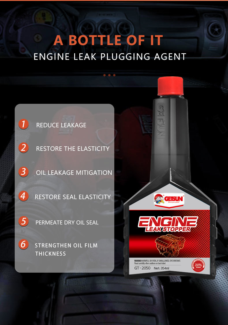 Getsun Engine Oil Leak Sealant for Automotive Repair Distributors The Ultimate Solution for Automotive Repair Distributors