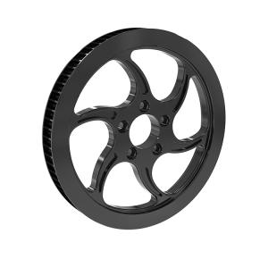 China Polishing Motorcycle Pulley 1 Groove Harley Rear Drive Pulley Custom Height wholesale