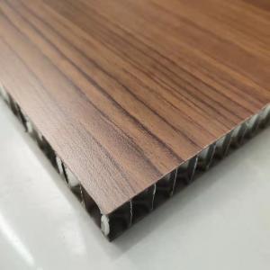 China Wood Grain HPL Honeycomb Board 1200x1300mm For Decoration wholesale