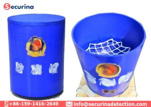 China Cylindrical Bomb Disposal Device Blast Suppression Container With 654mm Depth wholesale