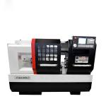 Flat Bed Siemens CNC Lathe Machine Lathe Machine High Precision 3200kg Weight