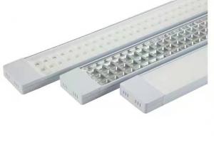 China 20W 2f LED Linear Flush Mount Lights, 4000K Neutral White, LED Lighting Fixture Ceiling for Craft Room wholesale