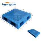Blue 1200*1400mm Recycled Plastic Pallets Roto Molded Plastic Pallets