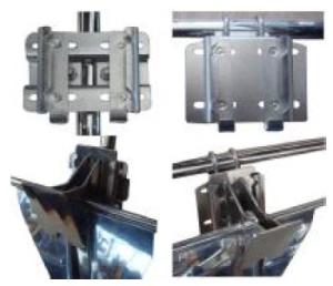 China rail mount anchor brackets Stainless Steel wholesale
