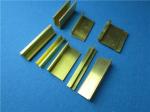Decorative Brass Extrusion Door & Window Frame Customized Sizes