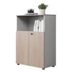 Office Filing Cabinet Wood Office Drawer Cabinet Movable Three Drawer Office