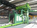 Q6915 Roller Conveyor Shot Blasting Machine Wheel Blast