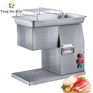 China 220V Stainless Steel Meat Cutter Machine Beef Fish Pork Automatic Meat Slicer Machine wholesale