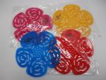 The urinal ddeodorant pad in red, bule, white, black, green colors deodorization