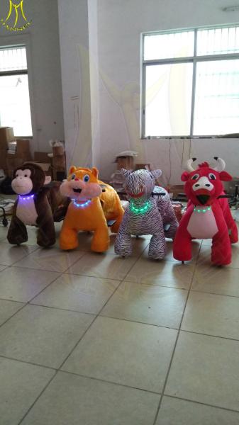 Hansel rideable stuffed entertainment battery operated stuffed animal electric
