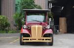 Electric Powered Vintage 8 Person Golf Cart Tour Bus With 48V DC Motor