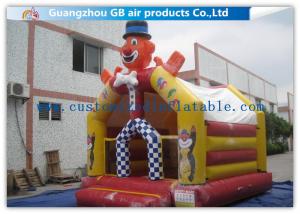 China Outdoor Inflatable Clown Bouncer Jumping Inflatable Bouncy Castle For Kids Play on sale