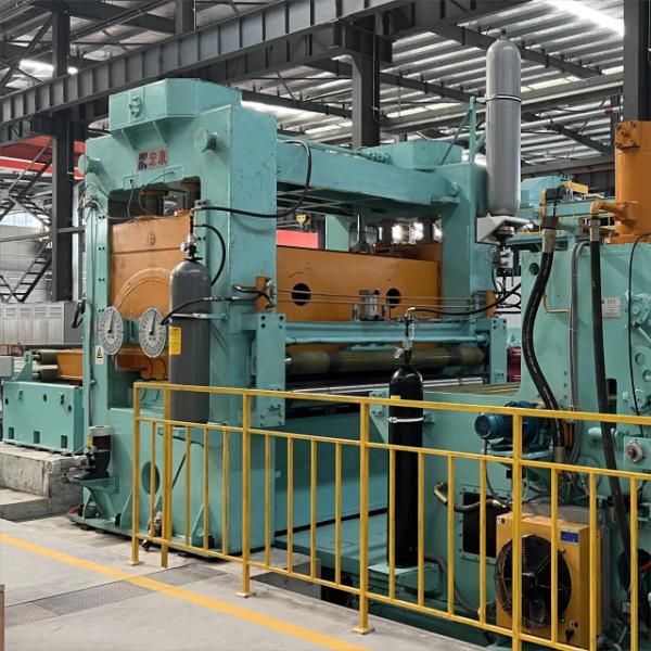 25mm Thick Plate Leveling and Cross Cutting Machine with Stable Core Components Bearing