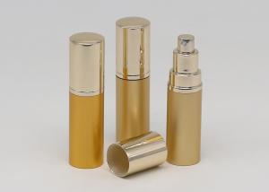 China 30ml gold round portable perfume atomiser empty travel perfume dispenser wholesale