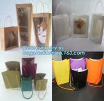 violet printing shopping bags by handmade,Gift shopping luxury carrier Bag