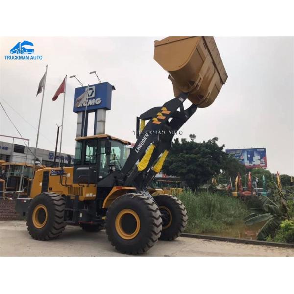 1360mm Lift LW600KN Wheel Loader With 3m3 Bucket