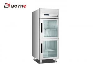 China 497W Industrial Upright Freezer , 100kg Restaurant Display Freezers Adjustable Shelf 620x750x1980 on sale