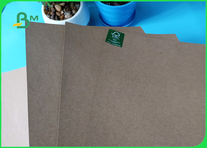80GSM -300GSM Environmentally Friendly Tear Resistant Brown Kraft Paper In Roll