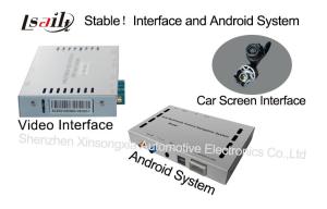China Android Navigation Video Interface Upgrade Internet , Online Map Music Movie , 3G WCDMA wholesale