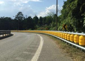 China KSI Type Highway Anti - Collision Safety Rolling Barrier / Safety Rolling Guardrail wholesale