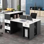 ISO9001/ISO14001 Certified Staff Desk and Chair Combination for Customizable
