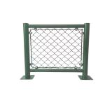 Pvc Coated Wire Mesh 50 Ft Chain Link Fence Playground Diamond