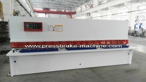 China Plate Hydraulic Sheet Metal Cutting Machine NC Control 8 X 4000mm wholesale