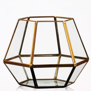 China Modern Tabletop Decor Glass Homeware Geometric Terrarium DIY Flower Display Vase wholesale
