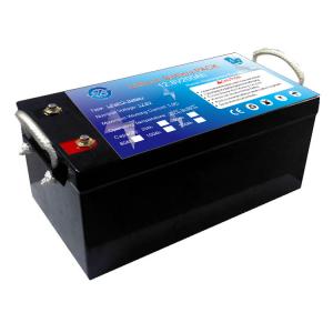 China Deep cycles battery lithium ion 12v 200Ah for trolling motor wholesale
