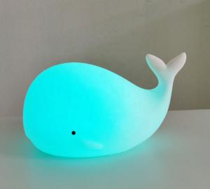 China 0.4w 18650 Battery Bedroom LED Night Light Animal Whale 15 Hours Using wholesale