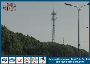 China Q235 Telecommunication Towers Industry Octagonal Antenna Pole For Broadcasting wholesale