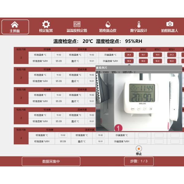 AC220V 50Hz Intelligent Full Automatic Thermohygrometer Calibration Verification System