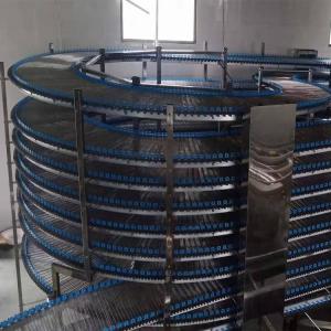 China Food Bakery Spiral Cooling Tower/ Modular Belt Screw Conveyor wholesale