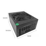 Wholesale Full Modular PSU ATX 1600 watt power supply 6GPU Graphic Card PSU 80+