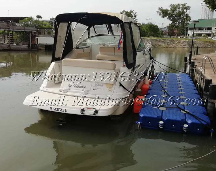 Plastic hdpe modular floating dock to thailand