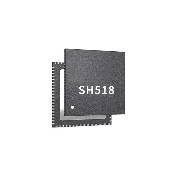 SH518 AI Processor Chip with 0.8 TOPS AI Computing Power for Smart Education and Smart Home in QFN-128 Package