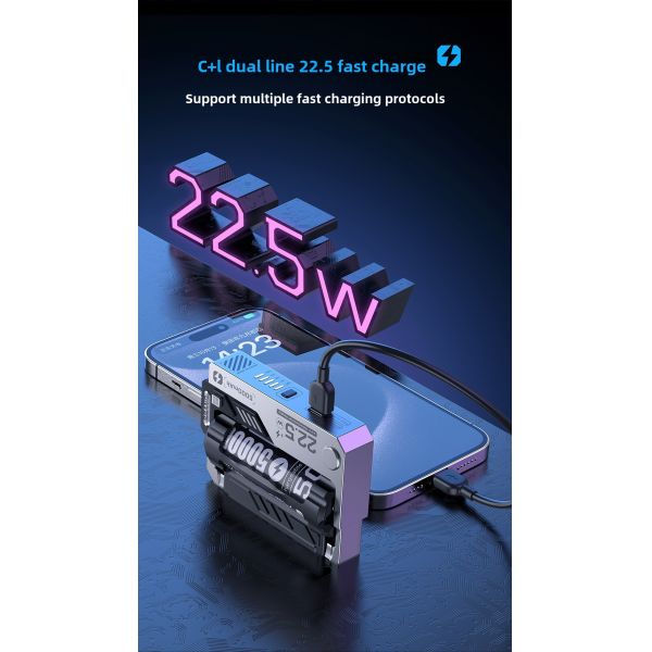 PD 22.5W Detachable Power Bank