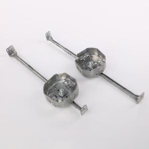 China Ceiling Fan Outlet Box Brace and Accessories 1-1/2&quot; 2-1/8&quot; Depth UL Listed Steel Bar Hanger wholesale