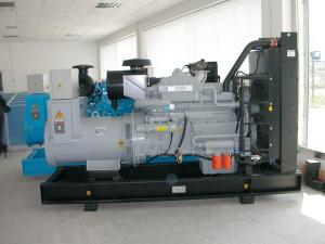 China Soundproof Stamford Diesel Genset , Diesel Generator Set Low Fuel Consumption on sale