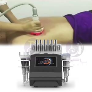 China 6 in 1 Ultrasound Lipocavitation Rf Fat Burning Machine Cavitation Machine 80k Ultrasound Cavitation Ems Body Slimming Massager wholesale