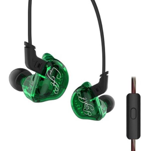 Dynamic 1DD 2BA KZ ZSR Wired Headphone Hybrid Dynamic Sport Noise Cancelling