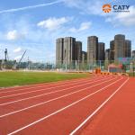Non-Toxic Safety Surface for Schools ECO-Friendly Recycled Rubber Jogging Track