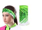 Green Blue Yellow Fishing Neck Scarf Microfiber Polyester Bandana