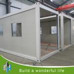 china hot sale steel frame folding prefab container home