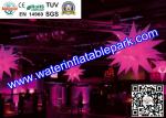 Suspended Romantic Background Stage Decoration Inflatable LED Lighting Star