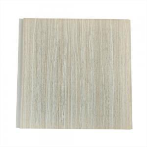 China Laminated Wood Pvc Wall Panel 250mm Width 5mm Thickness For Bedroom on sale